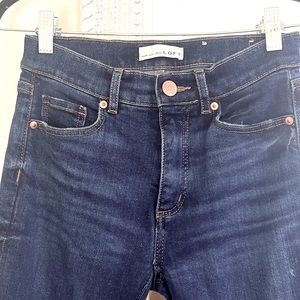 Loft Jeans 00 Slim Pocket Skinny Petite 24 Waist